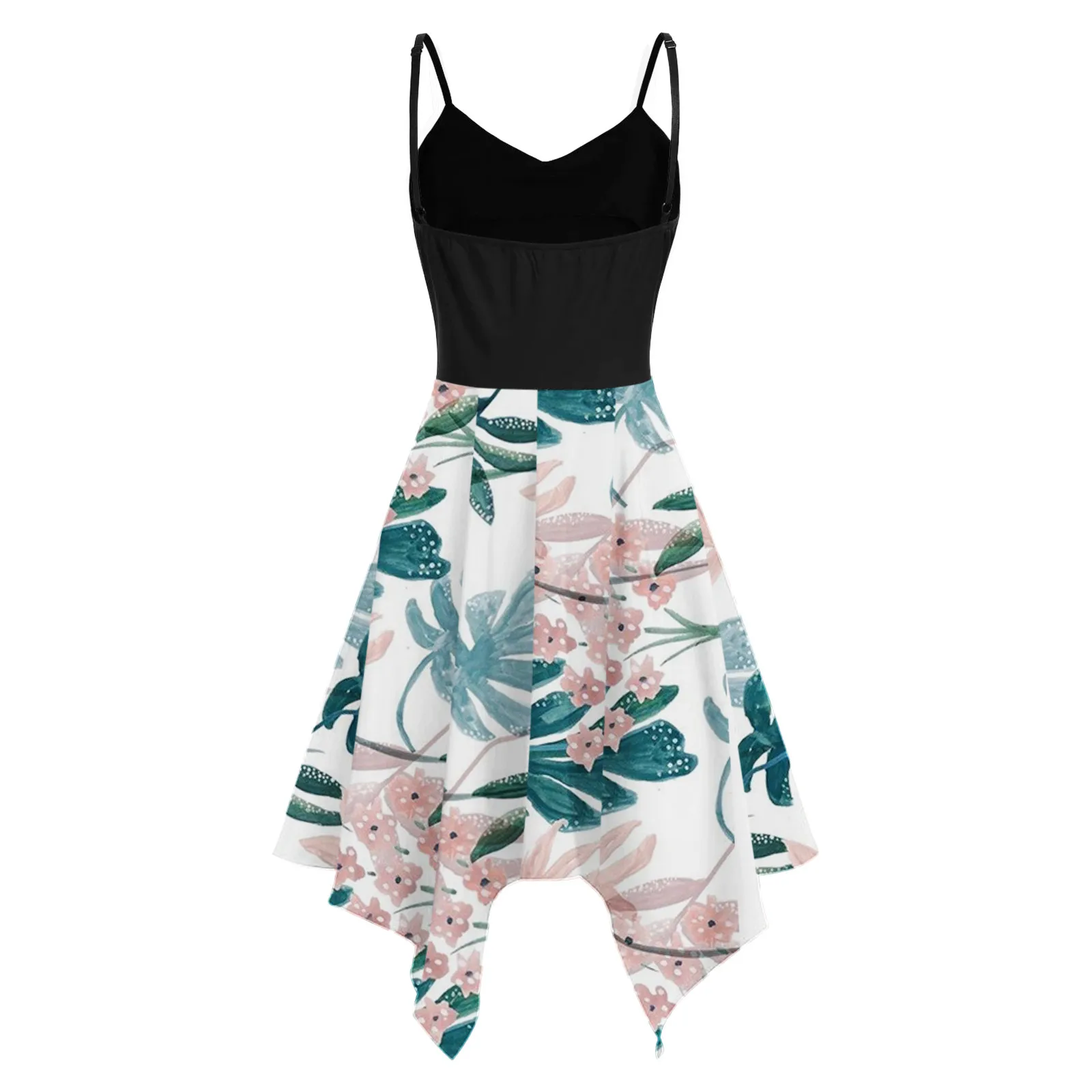 2021 Cheerful Sweet Summer Plus Size Fashion V-Neck Sleeveless Sling Womens Sunflower Print Asymmetric Camis Handkerchief Dress
2021 Cheerful Sweet Summer Plus Size Fashion V-Neck Sleeveless Sling Womens Sunflower Print Asymmetric Camis Handkerchief Dress