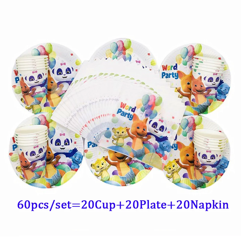 Word Party Theme Birthday Decorations Kids Disposable Cup Plates Napkin Tableware Baby Shower Word Party Supplies Set For 20user
Word Party Theme Birthday Decorations Kids Disposable Cup Plates Napkin Tableware Baby Shower Word Party Supplies Set For 20user