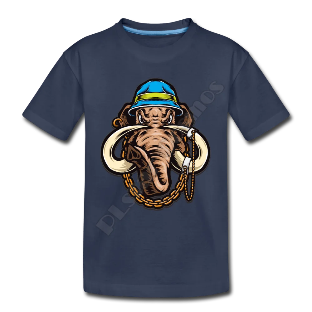 Детская футболка в стиле хип-хоп с принтом слона | Мать и ребенок