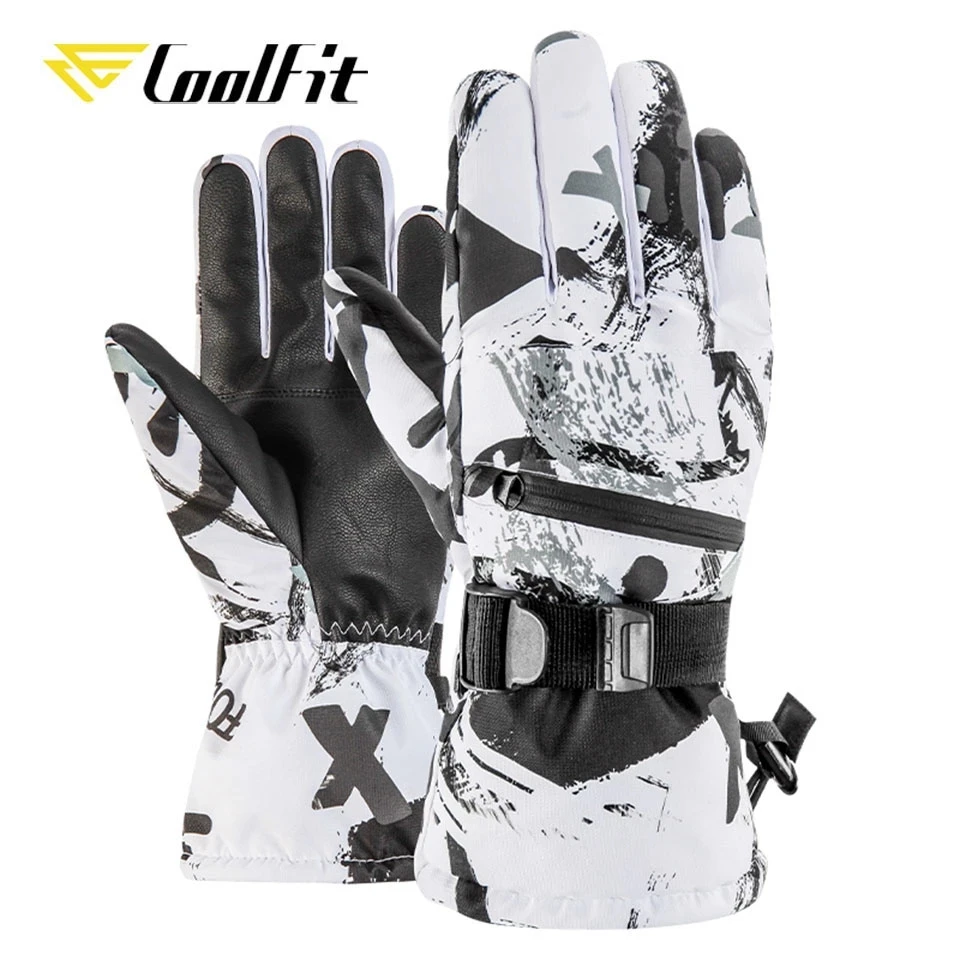 Мужские и женские лыжные перчатки CoolFit Сверхлегкие Водонепроницаемые зимние