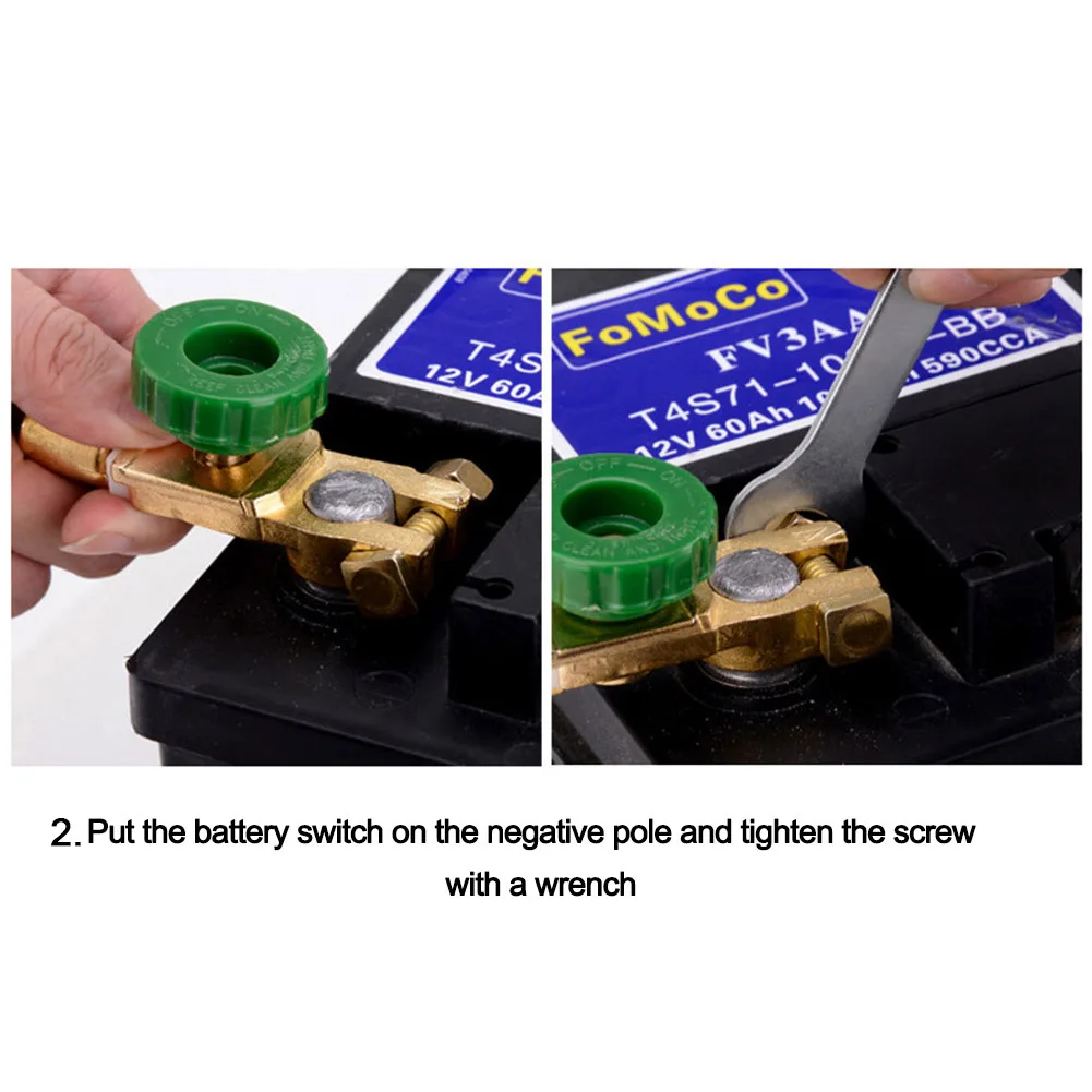 Car Battery Switch Battery Cut-off Switch Protector Battery leak-proof Terminal Car Battery Power-off Switch
Car Battery Switch Battery Cut-off Switch Protector Battery leak-proof Terminal Car Battery Power-off Switch