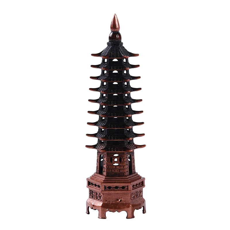 Zinc Alloy Feng Shui Education Tower Nine Levels Wen Chang Pagoda For Education And Career And Business Growth Desktop Ornaments
Zinc Alloy Feng Shui Education Tower Nine Levels Wen Chang Pagoda For Education And Career And Business Growth Desktop Ornaments