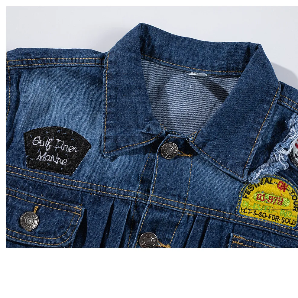Mens Jean Jacket 2021 Fashion Autumn Bomber Jacket Men Denim Jacket Men Bomber Long Sleeve Blue Coats Plus Size 4XL 5XL
Mens Jean Jacket 2021 Fashion Autumn Bomber Jacket Men Denim Jacket Men Bomber Long Sleeve Blue Coats Plus Size 4XL 5XL