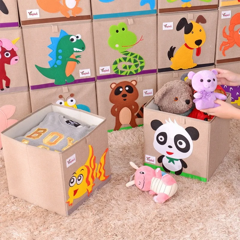 Cute Folding Storage Box Kid Toys Organizer Animal Embroider Cubes Sundries Container Office Stationery Basket Home Accessories
Cute Folding Storage Box Kid Toys Organizer Animal Embroider Cubes Sundries Container Office Stationery Basket Home Accessories
