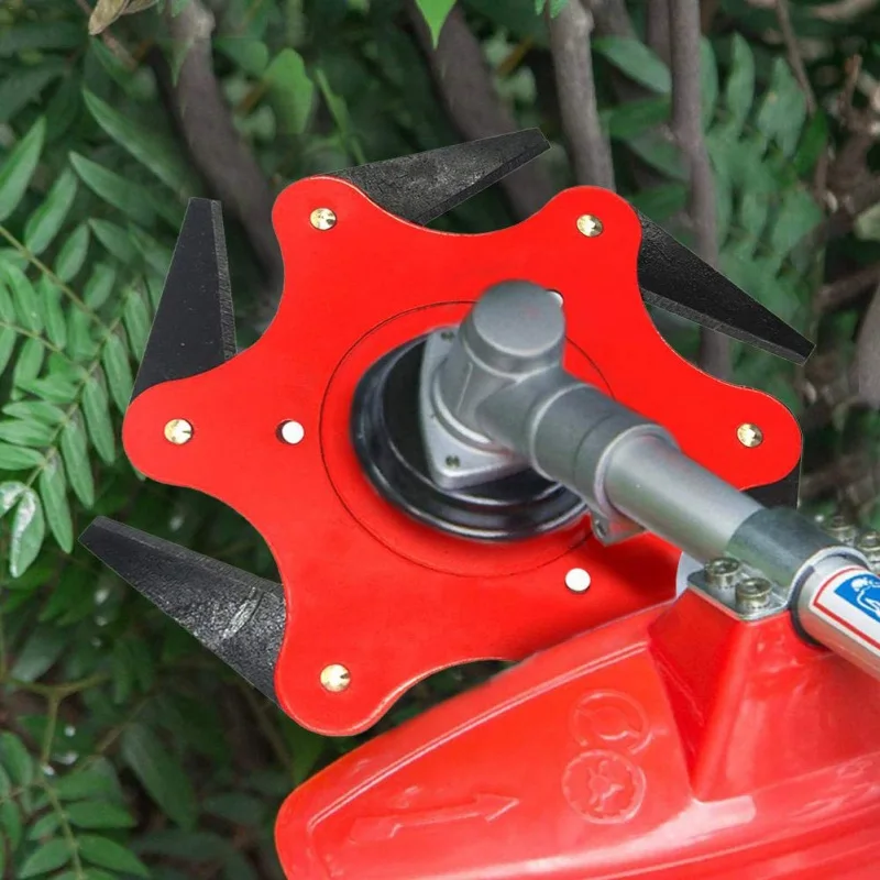 Lawn mower Six-blade cutter head cutting and irrigation machine with general accessories to hit grass head
Lawn mower Six-blade cutter head cutting and irrigation machine with general accessories to hit grass head