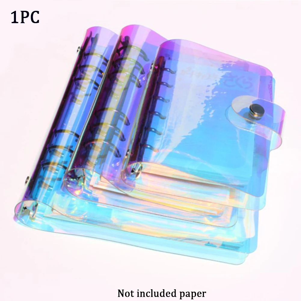 A5 A6 A7 Button Laser Cover School Office Planner Glitter Diary PVC Notebook Loose-Leaf Gift Stationery
A5 A6 A7 Button Laser Cover School Office Planner Glitter Diary PVC Notebook Loose-Leaf Gift Stationery