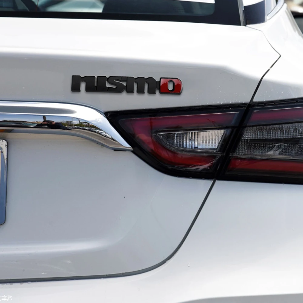 Автомобильная 3D наклейка на багажник передней решетки радиатора для Nissan Qashqai Micra