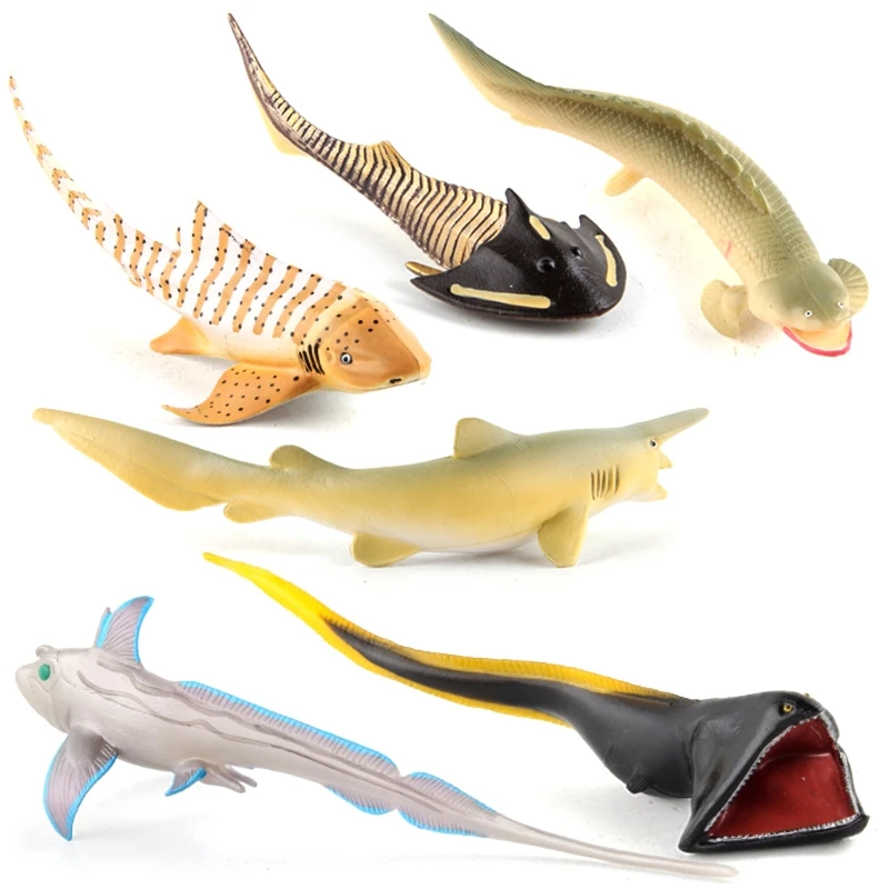 MOLD Pack of 6 Pieces Ocean Animal Model Set Realistic Sea Animal Figurines Interactive Tableware Realistic Marine Animal Toy
MOLD Pack of 6 Pieces Ocean Animal Model Set Realistic Sea Animal Figurines Interactive Tableware Realistic Marine Animal Toy