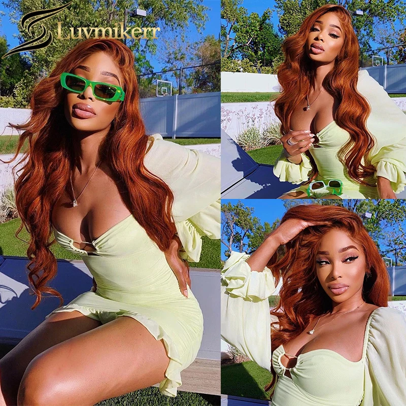 Body Wave Ginger Orange Colored Wigs For Black Women Human Hair 13x6 Hd Transparent Lace Frontal Wig Full Front Pre Plucked
Body Wave Ginger Orange Colored Wigs For Black Women Human Hair 13x6 Hd Transparent Lace Frontal Wig Full Front Pre Plucked
