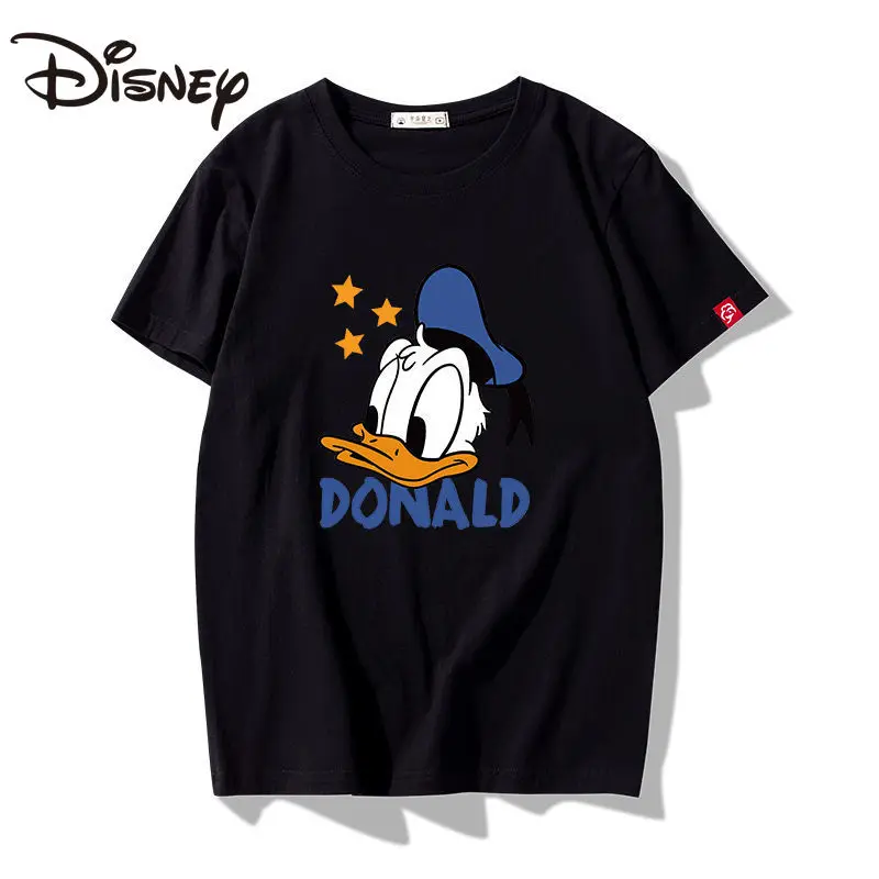 Disney Summer New Loose Sports and Leisure Short-Sleeved Shirt Cartoon Mickey Donald Duck Series Cotton T-shirt
Disney Summer New Loose Sports and Leisure Short-Sleeved Shirt Cartoon Mickey Donald Duck Series Cotton T-shirt