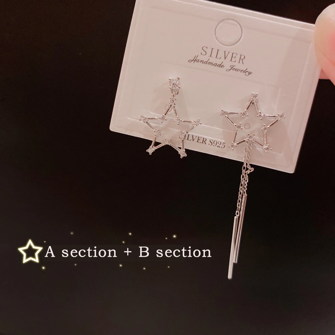 S925 Sterling Silver Temperament Starfish Earrings 2021 Trend Design Creative Ladies Earrings Fashion Decoration Gifts
S925 Sterling Silver Temperament Starfish Earrings 2021 Trend Design Creative Ladies Earrings Fashion Decoration Gifts