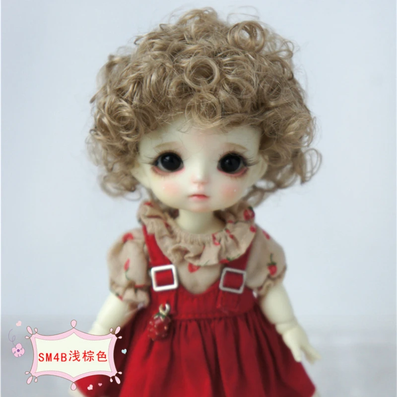 BJD / ob11 / SD ceramic doll wig imitates Mohair cute explosive hair doll accessories
BJD / ob11 / SD ceramic doll wig imitates Mohair cute explosive hair doll accessories
