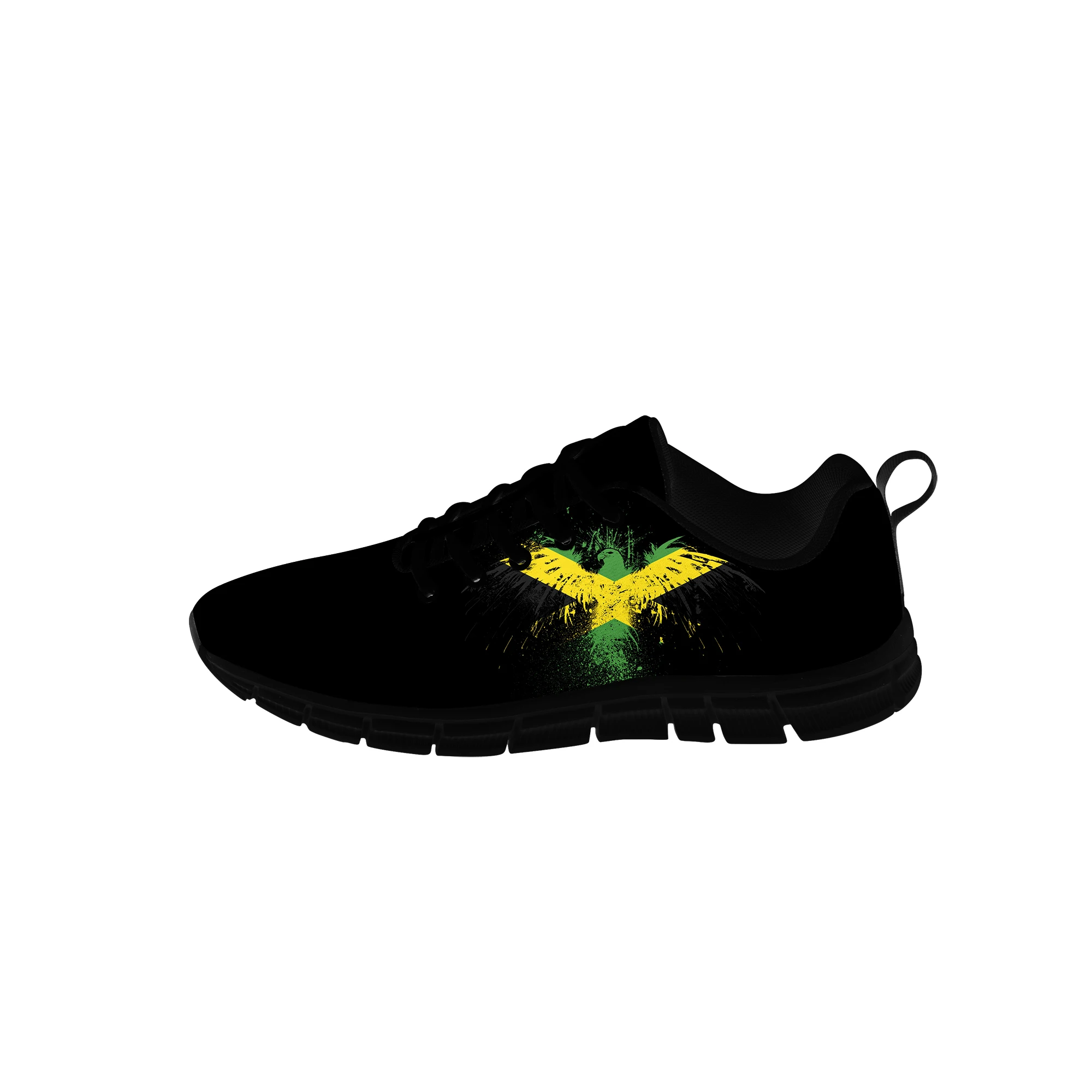 Jamaica Jamaican Flag Patriotic Cool Fashion Sport Running Shoes Casual Breathable Lightweight 3D Print Men Women Black Sneakers
Jamaica Jamaican Flag Patriotic Cool Fashion Sport Running Shoes Casual Breathable Lightweight 3D Print Men Women Black Sneakers