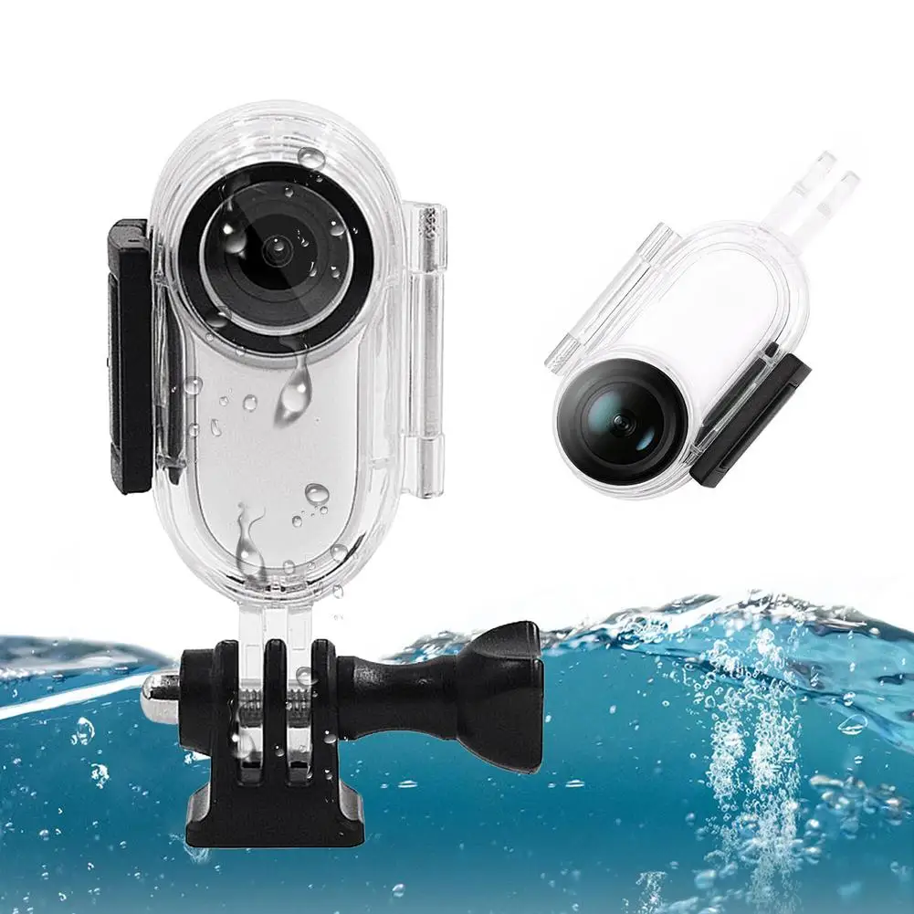 30M Waterproof Camera Protective Frame For Insta360 GO 2 Protector Case With 9H Tempered Glass Lens Action Camera Accessories
30M Waterproof Camera Protective Frame For Insta360 GO 2 Protector Case With 9H Tempered Glass Lens Action Camera Accessories