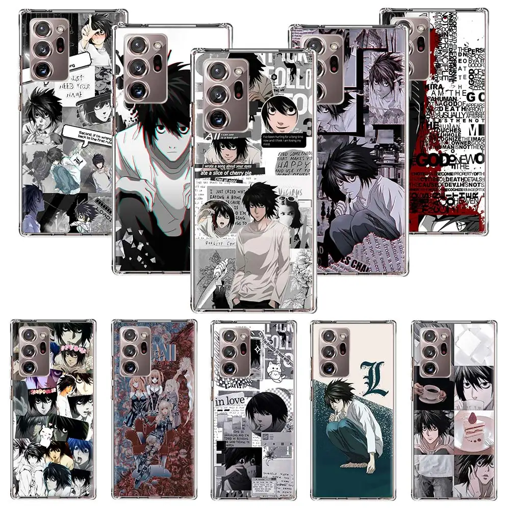 

Anime Death Note Ryuk Phone Case For Samsung Galaxy Note 20 Ultra Note 10 Plus 8 9 F52 F62 M62 M21 M31S M30S M51 Cover Coque