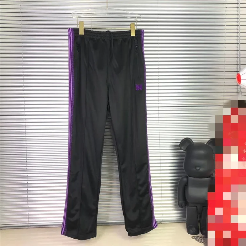 Purple Ribbon Striped Embroidery Butterfly AWGE Needles Sweatpants Men Women Pants Jogger AWGE Trousers
Purple Ribbon Striped Embroidery Butterfly AWGE Needles Sweatpants Men Women Pants Jogger AWGE Trousers