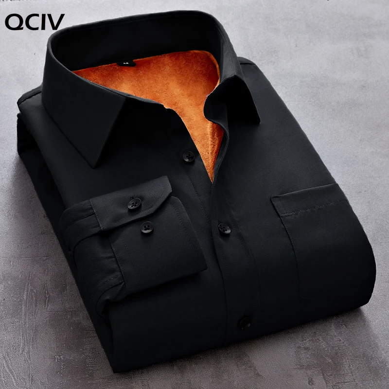 New Autumn Men Shirt Male Fashion Solid Long sleeve business big size shirt Winter Fleece Warm Plaid thick warm shirt M-5XL
New Autumn Men Shirt Male Fashion Solid Long sleeve business big size shirt Winter Fleece Warm Plaid thick warm shirt M-5XL