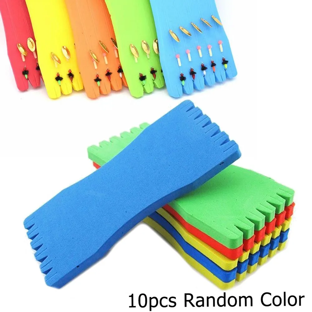 10pcs EVA Foam Winding Storage Boards Line Leader Fish Lure Trace Wire Holder Carps Crucian Plate Hook Tackle For Wrapping Hooks
10pcs EVA Foam Winding Storage Boards Line Leader Fish Lure Trace Wire Holder Carps Crucian Plate Hook Tackle For Wrapping Hooks