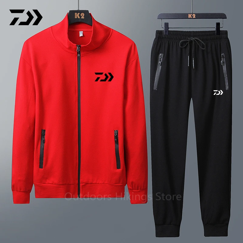 Daiwa Men's Autumn New New Sports Suit Fishing Clothes Hiking Cycling Sport Fishing Suits Outdoor Fishing Clothing Cotton Suits
Daiwa Men's Autumn New New Sports Suit Fishing Clothes Hiking Cycling Sport Fishing Suits Outdoor Fishing Clothing Cotton Suits