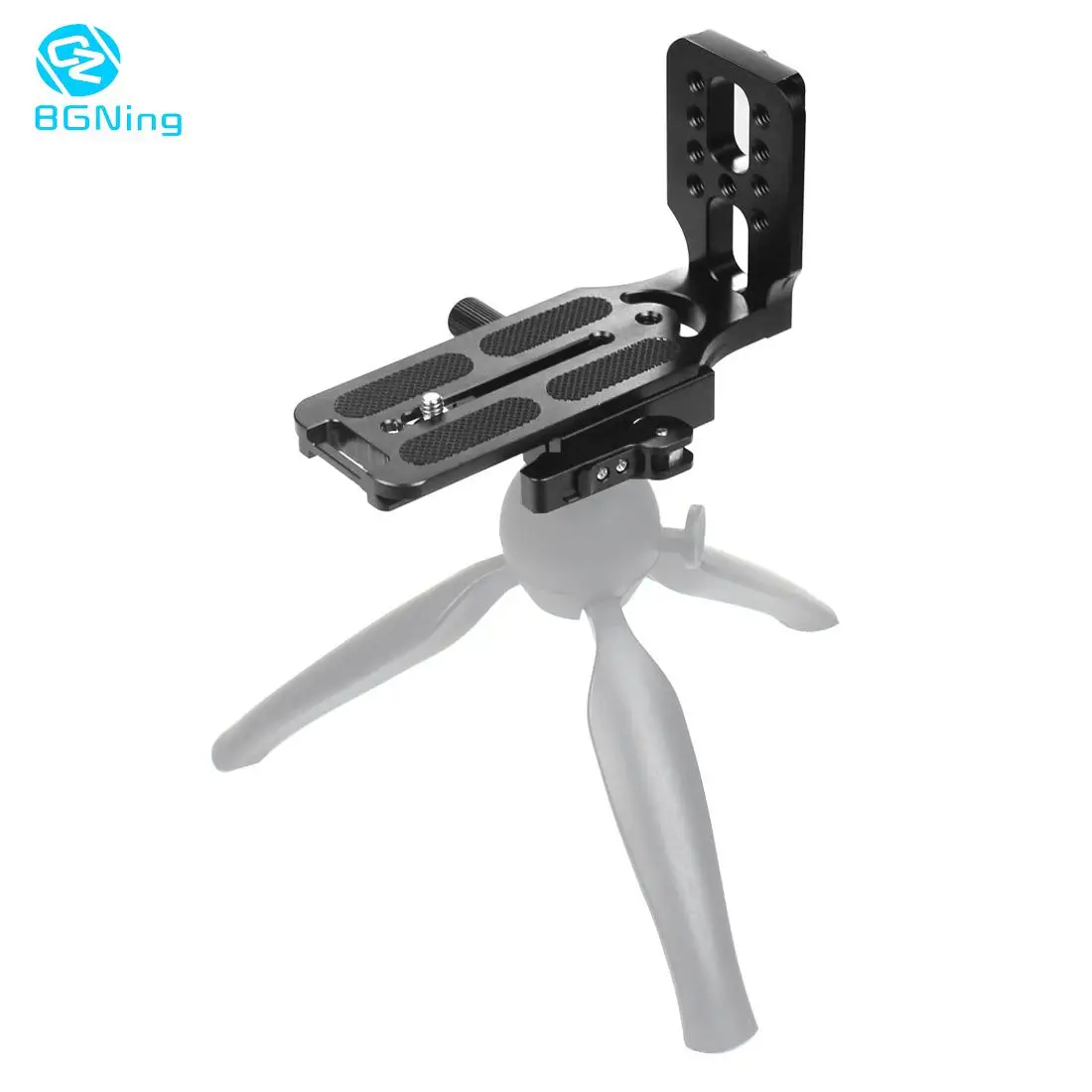 BGNING алюминиевый CNC двойной замок 3/8 "быстросъемный зажим с регулируемой ручкой