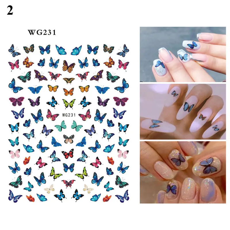 Spring Summer Stickers Nail Art Decals 3D Nail Stickers Design Butterfly Stickers Manicures DIY Nail Art Fashion Accessories
Spring Summer Stickers Nail Art Decals 3D Nail Stickers Design Butterfly Stickers Manicures DIY Nail Art Fashion Accessories