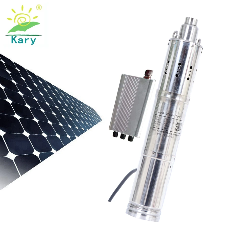 Kary 24v submersible water pump 30m lift 2M3/H solar water pond pump swimming pool pump dc with extra controller
Kary 24v submersible water pump 30m lift 2M3/H solar water pond pump swimming pool pump dc with extra controller