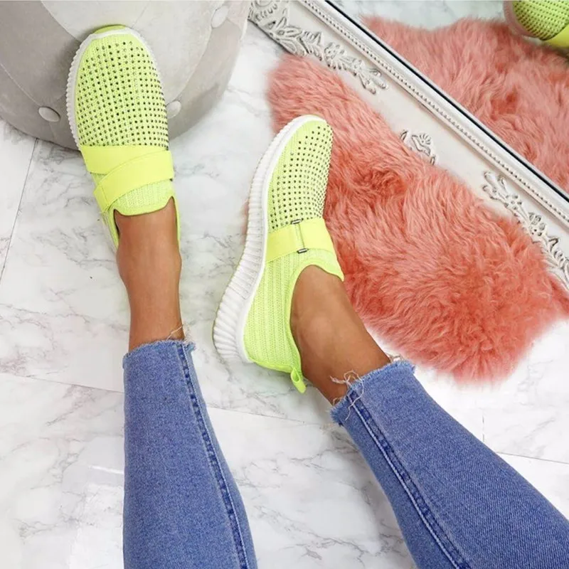 Women Sneakers 2021 New Bling Rhinestone Ladies Shoes Slip on Comfortable Sole Running Walking Shoes Female Flat Sports Shoes
Women Sneakers 2021 New Bling Rhinestone Ladies Shoes Slip on Comfortable Sole Running Walking Shoes Female Flat Sports Shoes