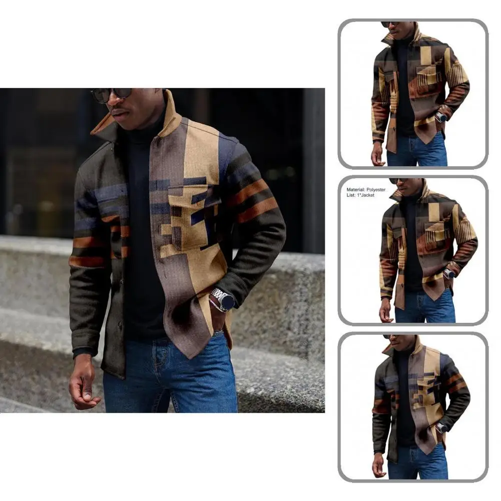 Terrific Spring Jacket Vintage Style Streetwear Buttons Spring Jacket Spring Coat Men Coat
Terrific Spring Jacket Vintage Style Streetwear Buttons Spring Jacket Spring Coat Men Coat