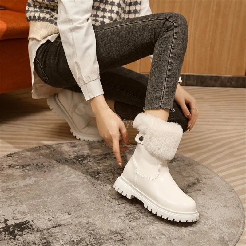 Snow boots women 2021 new all-match waterproof thick-soled cotton shoes plus velvet thick warm boots Martin short boots shoes
Snow boots women 2021 new all-match waterproof thick-soled cotton shoes plus velvet thick warm boots Martin short boots shoes
