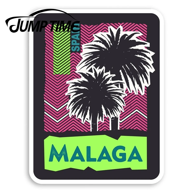 Jump Time Malaga Spain Vinyl Stickers - Holiday Travel Sticker LuggageWaterproof Car Decal Trunk Car Accessories
Jump Time Malaga Spain Vinyl Stickers - Holiday Travel Sticker LuggageWaterproof Car Decal Trunk Car Accessories