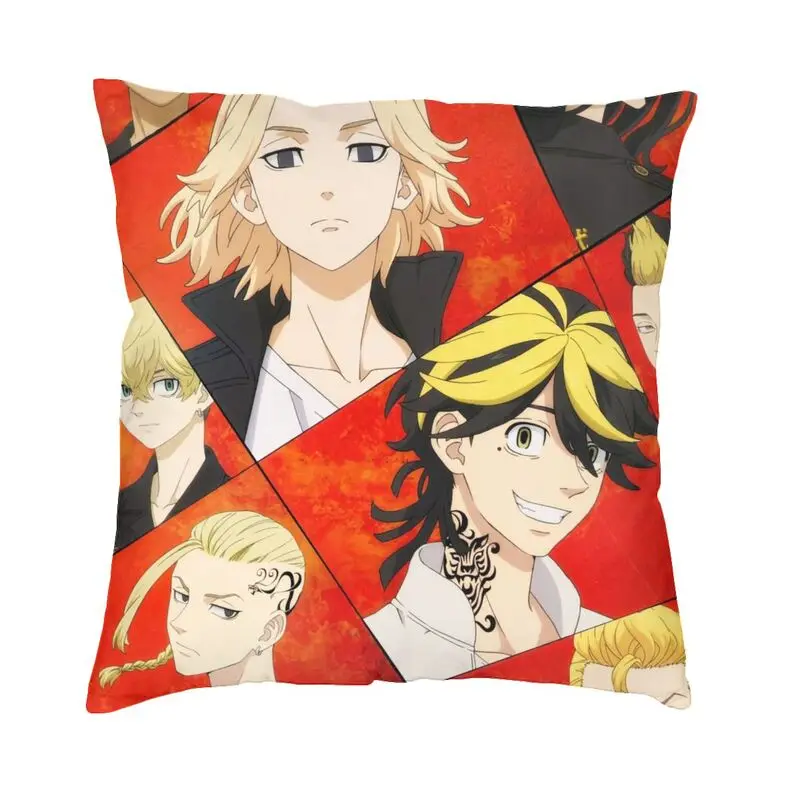 Nordic Anime Tokyo Revengers Cushion Cover Polyester Japanese Manga Throw Pillow Case Living Room Decoration Pillowcase
Nordic Anime Tokyo Revengers Cushion Cover Polyester Japanese Manga Throw Pillow Case Living Room Decoration Pillowcase