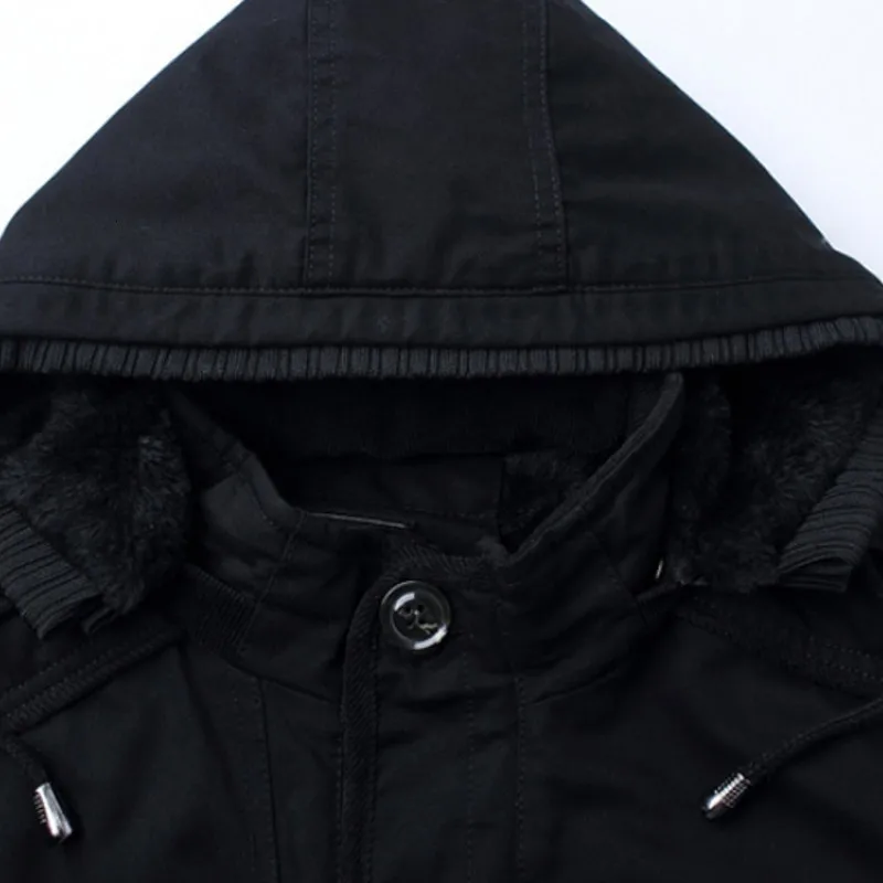 Mens Parka Clothes Winter 2020 New Hooded Fleece Lining Warm Jacket Casual Solid Pockets Long Sleeve Cotton Coat Men Plus Size
Mens Parka Clothes Winter 2020 New Hooded Fleece Lining Warm Jacket Casual Solid Pockets Long Sleeve Cotton Coat Men Plus Size