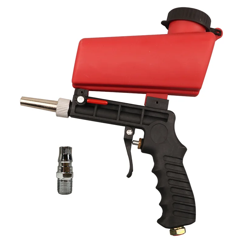 Small hand-held pneumatic sandblasting gun Portable pneumatic sandblasting gun Power tool accessories
Small hand-held pneumatic sandblasting gun Portable pneumatic sandblasting gun Power tool accessories
