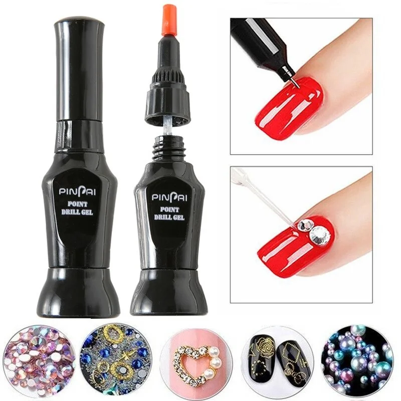 Hot Sale 10ml Gel Nail Polish Nail Art Rhinestones DIY Glue Adhesive Sticky UV Diamond Decoration Nail Art Glue Nail Glue 
Hot Sale 10ml Gel Nail Polish Nail Art Rhinestones DIY Glue Adhesive Sticky UV Diamond Decoration Nail Art Glue Nail Glue