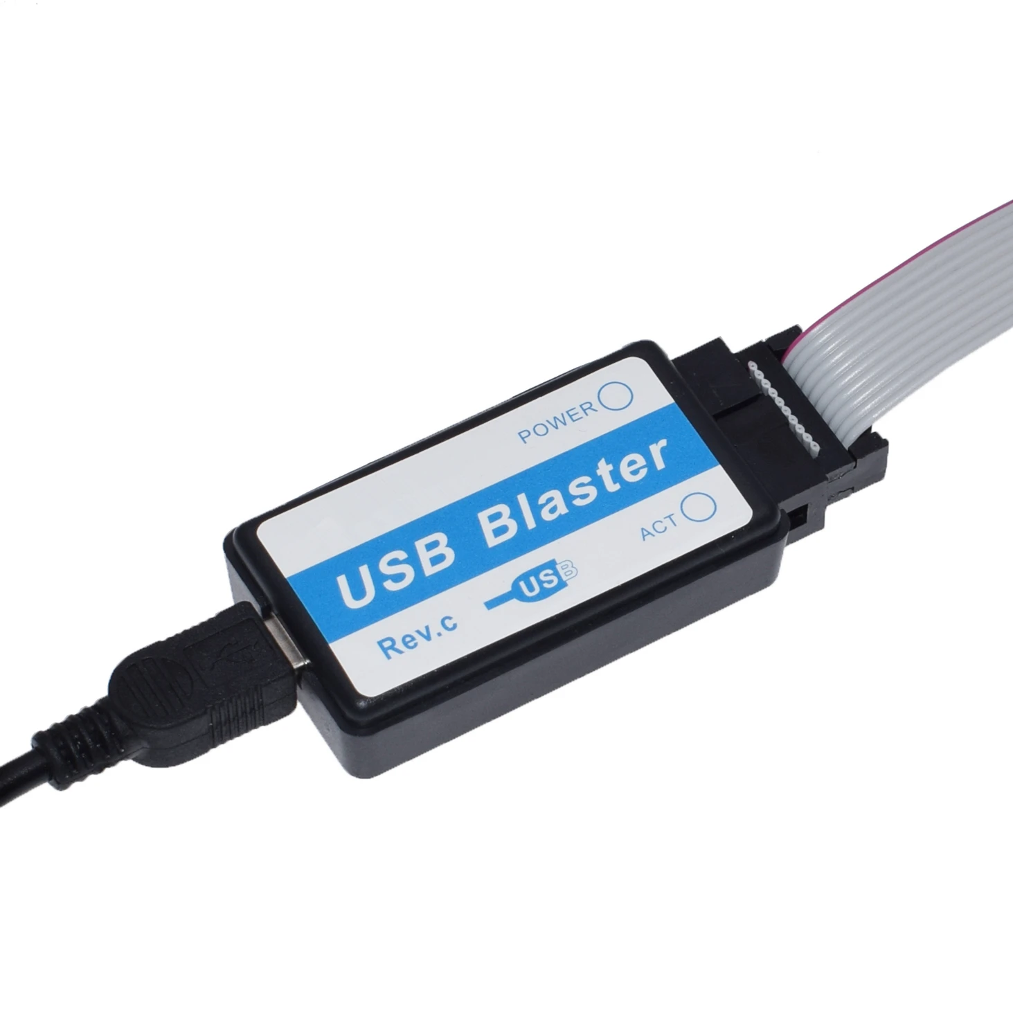 10 шт. USB-бластер (кабель для загрузки ALTERA CPLD/FPGA) | Электронные компоненты и