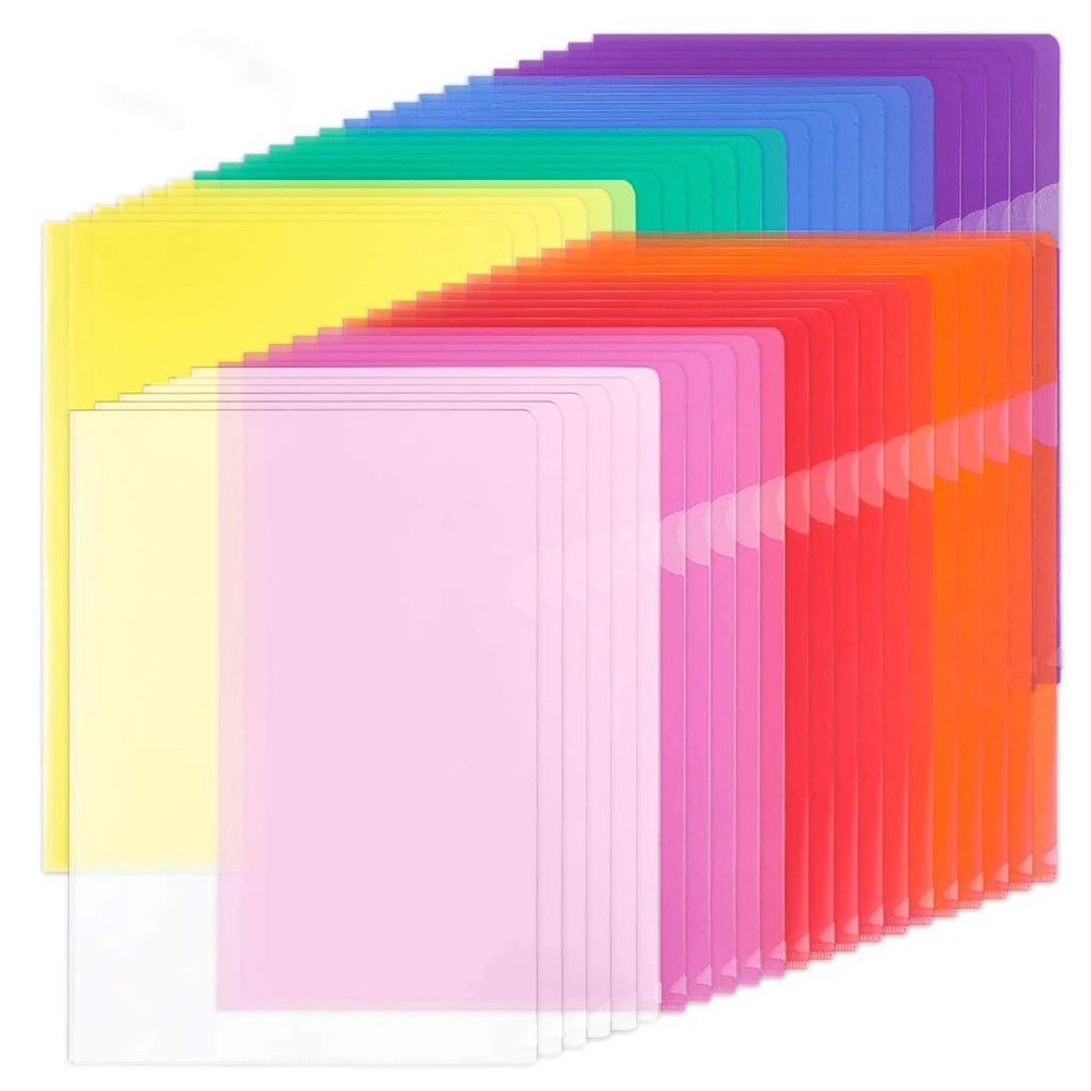 20pcs L-Shaped Clear Document Bag Organizer Waterproof PVC A4 Office Paper File Folder School Supplies Stationery Case Bag
20pcs L-Shaped Clear Document Bag Organizer Waterproof PVC A4 Office Paper File Folder School Supplies Stationery Case Bag