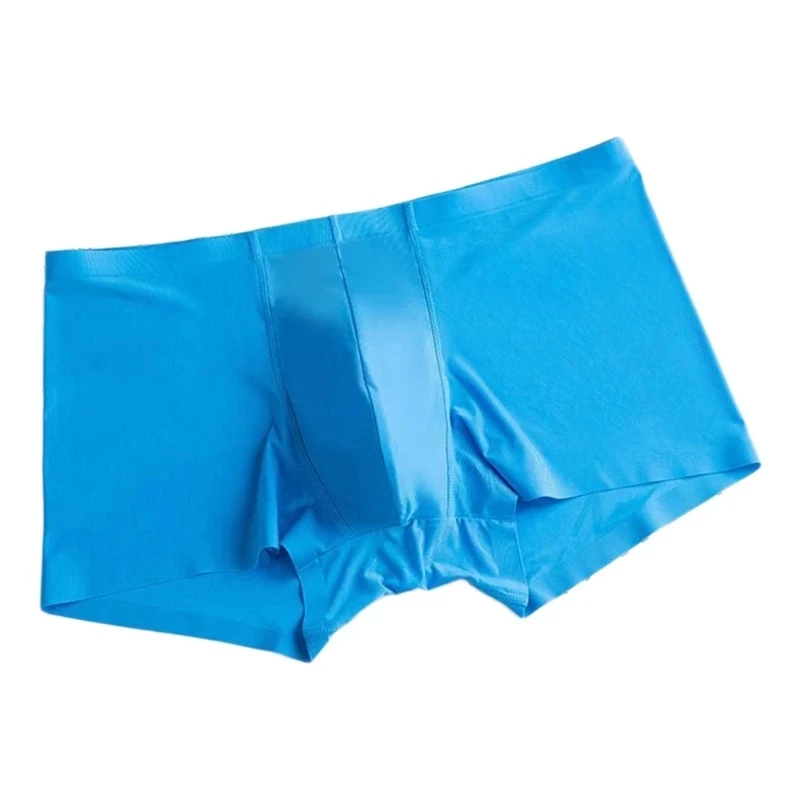 Seamless Men Underwear Ice Silk Boxers Panties Comfortable Sexy Solid Mens Boxer Shorts Breathable Thin Underpants Cueca Hombre
Seamless Men Underwear Ice Silk Boxers Panties Comfortable Sexy Solid Mens Boxer Shorts Breathable Thin Underpants Cueca Hombre