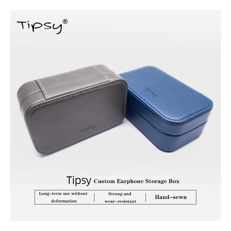 Tipsy HiFi audio HIFI Cable Earphone Storage Box Bag PU Leather Case For Tipsy Wired Headphone
Tipsy HiFi audio HIFI Cable Earphone Storage Box Bag PU Leather Case For Tipsy Wired Headphone