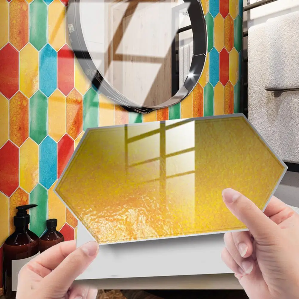 12Pcs Practical Tile Sticker Easy Installation PVC Self-adhesive Strong Stickness Wear-resistant Wall Floor Decal for Daily Use
12Pcs Practical Tile Sticker Easy Installation PVC Self-adhesive Strong Stickness Wear-resistant Wall Floor Decal for Daily Use