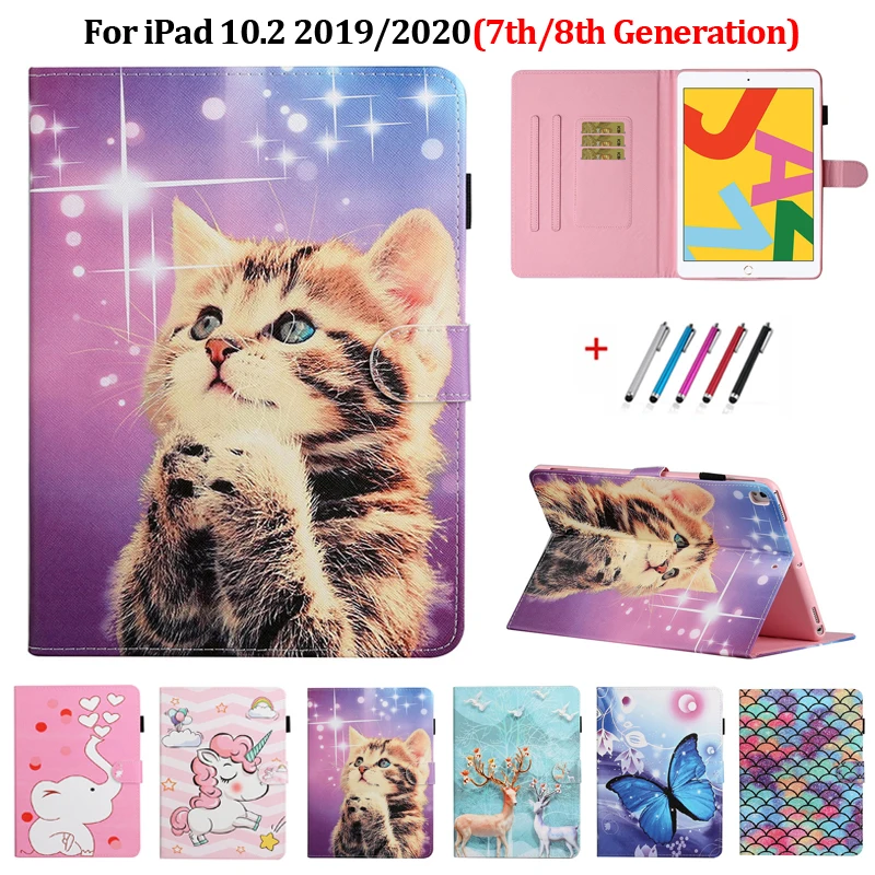Чехол для планшета iPad 10, 2, 2019, 2020, кожаный чехол с милым единорогом, кошкой, бабочкой для iPad 10,2, чехол для iPad 8, 7, 8-го поколения
Чехол для планшета iPad 10, 2, 2019, 2020, кожаный чехол с милым единорогом, кошкой, бабочкой для iPad 10,2, чехол для iPad 8, 7, 8-го поколения