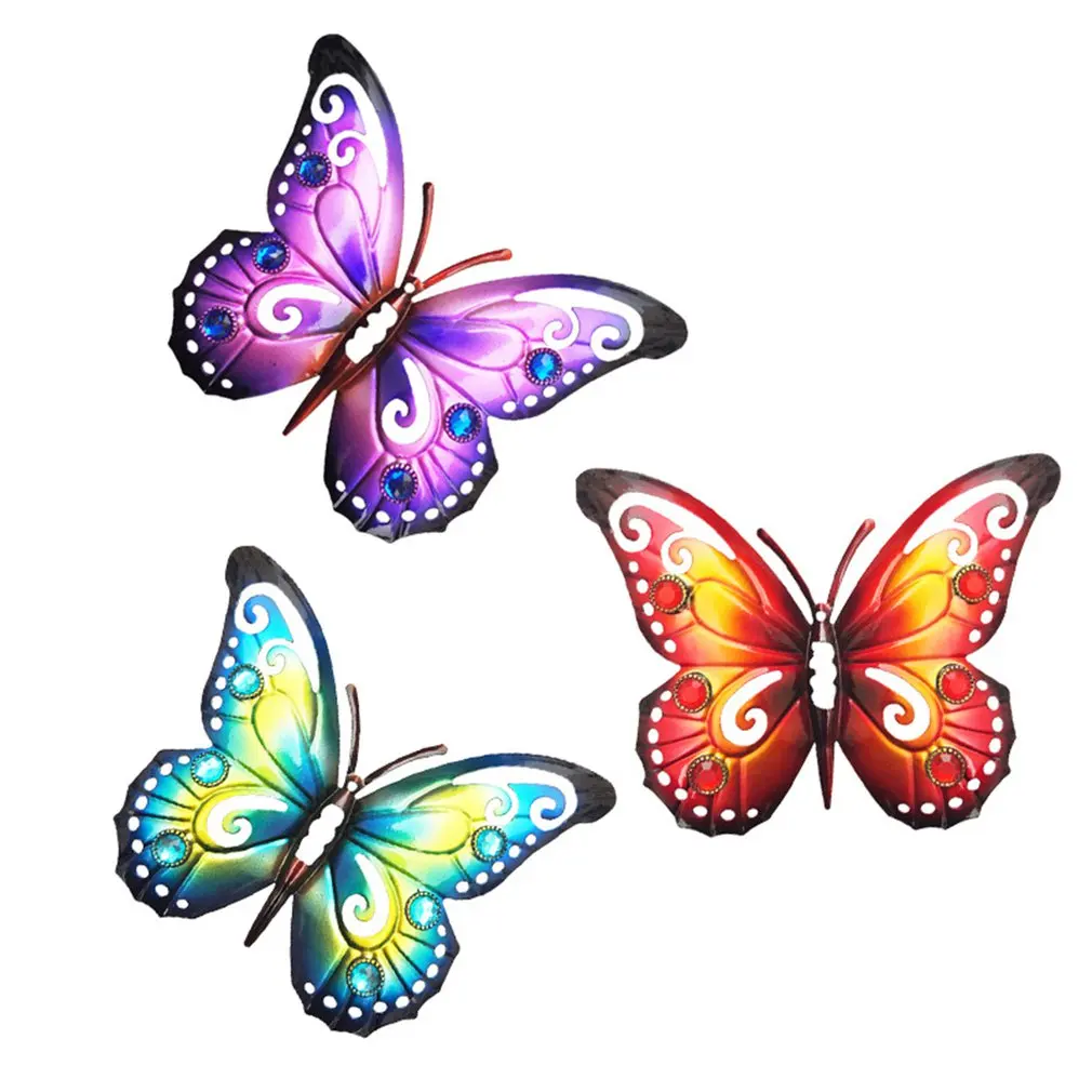 Metal Butterfly Wall Art Inspirational Wall Decor Sculpture Hanging Double Wings Butterflies Art Decor For Home Garden
Metal Butterfly Wall Art Inspirational Wall Decor Sculpture Hanging Double Wings Butterflies Art Decor For Home Garden