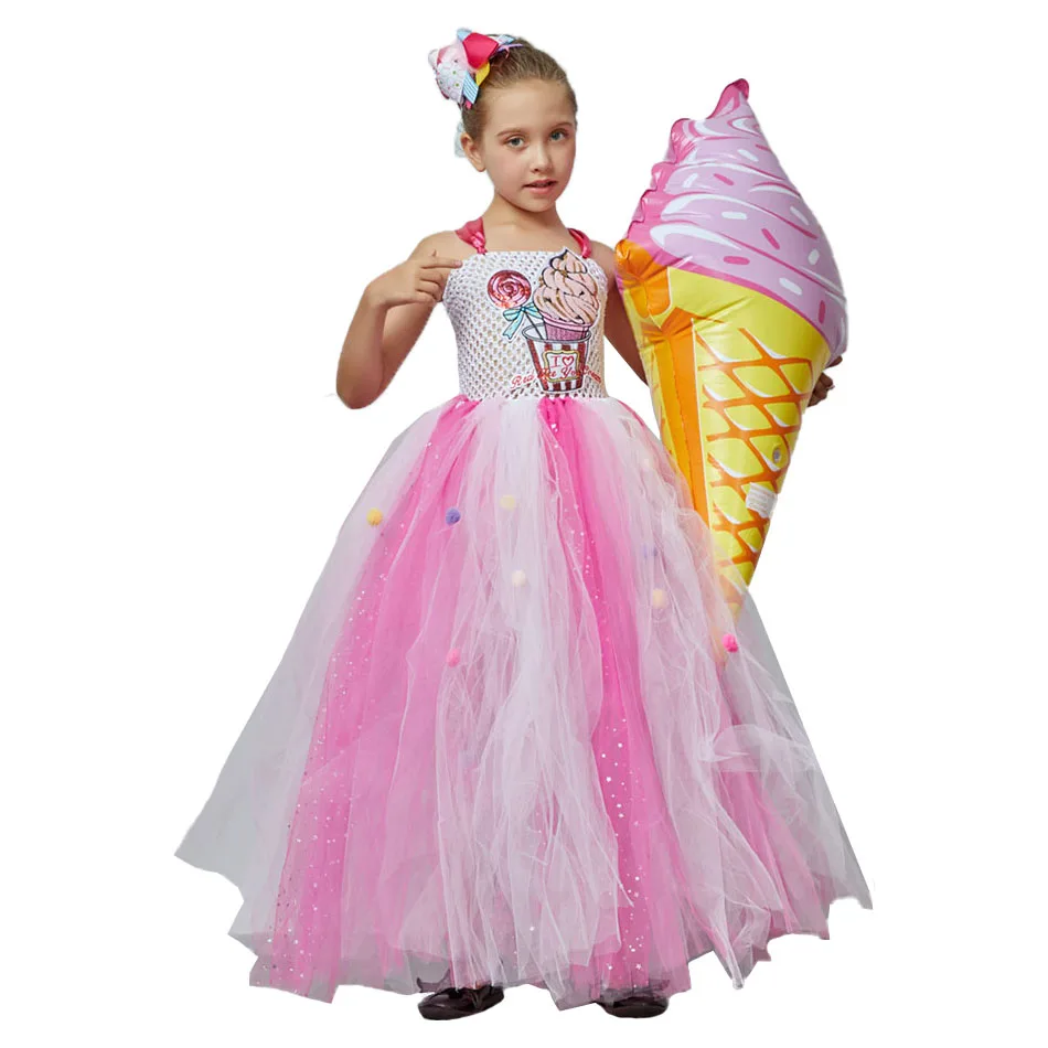 Children Glittering Girls Ice Cream Gown Ball Tutu Dress Kids Wedding Birthday Party Costume Girls Candy Land Tulle Dress Gifts
Children Glittering Girls Ice Cream Gown Ball Tutu Dress Kids Wedding Birthday Party Costume Girls Candy Land Tulle Dress Gifts