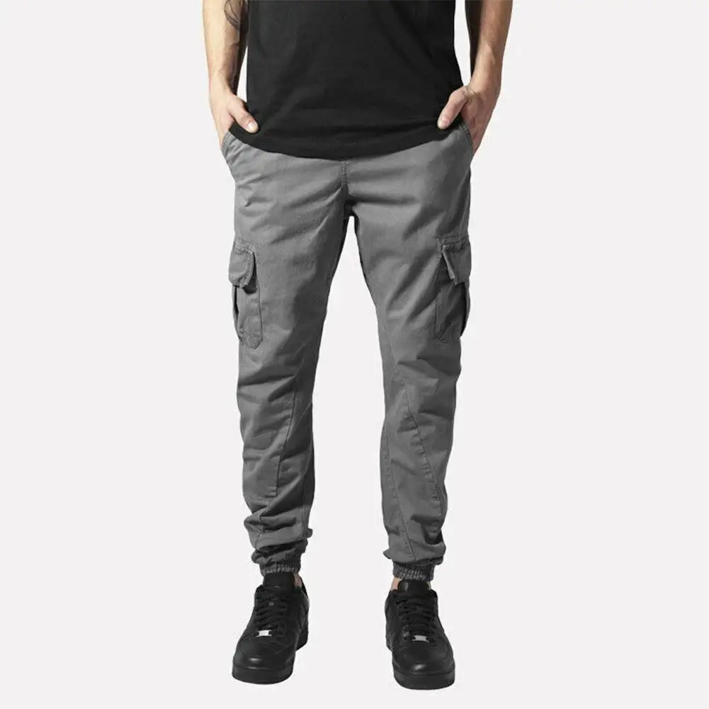 Мужские спортивные штаны Heren Cargo Broek, с несколькими карманами, модель F3A4, модные широкие брюки 
Мужские спортивные штаны Heren Cargo Broek, с несколькими карманами, модель F3A4, модные широкие брюки