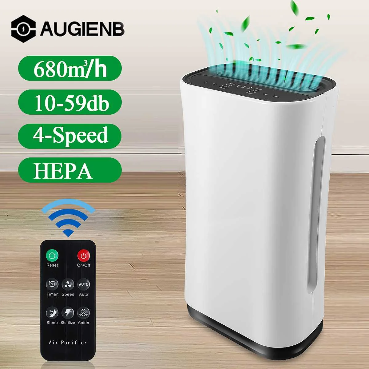 AUGIENB очиститель воздуха настоящий HEPA фильтр очиститель воздуха удаление формальдегида PM2.5 дыма пыли автоматические мониторы дистанционног...
AUGIENB очиститель воздуха настоящий HEPA фильтр очиститель воздуха удаление формальдегида PM2.5 дыма пыли автоматические мониторы дистанционног...