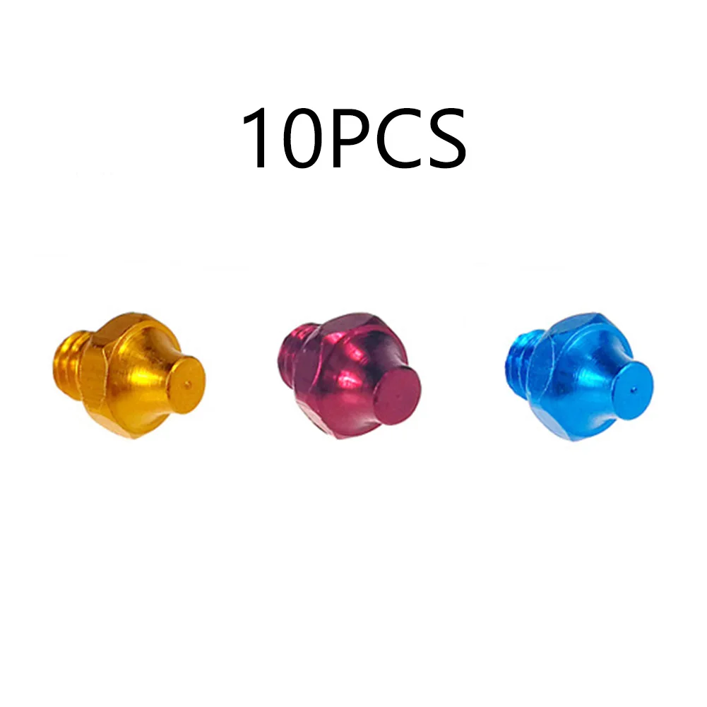 10Pcs Bike Pedal Screws Nail M4 6.4*4mm Skid-Proof MTB Road Bicycle Bolts Aluminum Alloy Anti-Slip Nail For Cycling Parts
10Pcs Bike Pedal Screws Nail M4 6.4*4mm Skid-Proof MTB Road Bicycle Bolts Aluminum Alloy Anti-Slip Nail For Cycling Parts