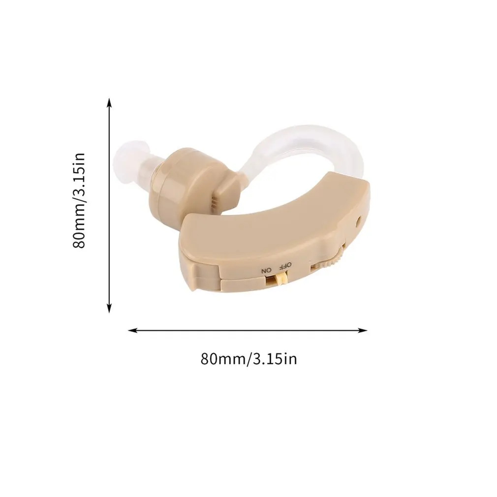 Plastic Super Mini Adjustable Ear Sound Amplifier Volume Tone Listen Hearing Assistance Aid Kit Hook In Ear JZ-1088A Ear Care
Plastic Super Mini Adjustable Ear Sound Amplifier Volume Tone Listen Hearing Assistance Aid Kit Hook In Ear JZ-1088A Ear Care