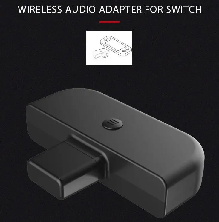 Wireless Bluetooth 5.0 Game Earphones Audio Adapter Headphone Converter for Switch
Wireless Bluetooth 5.0 Game Earphones Audio Adapter Headphone Converter for Switch