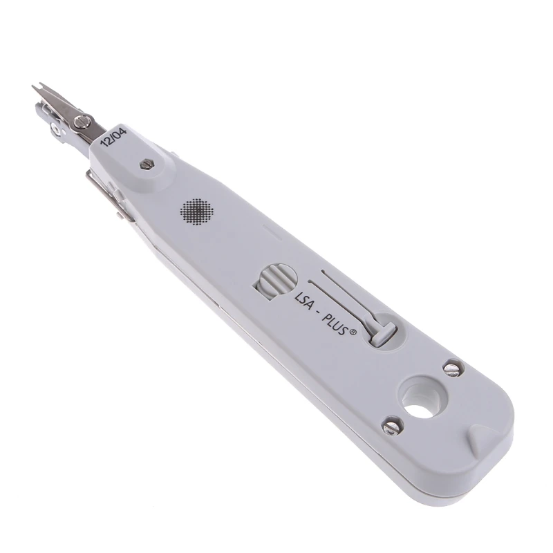 Adjustable Impact IDC Insertion Ethernet Network Punch Down Tool With Sensor R9JA