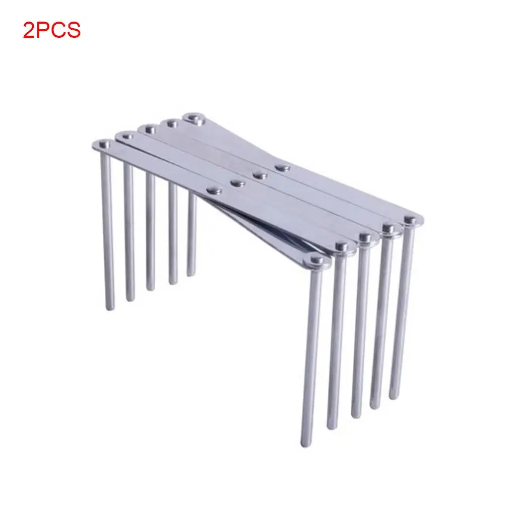 2 Pieces Extendable Pot Lid Holders Multipurpose Steamer Rack Flexible Plate Organizer Stainless Steel Adjustable Tray Holder
2 Pieces Extendable Pot Lid Holders Multipurpose Steamer Rack Flexible Plate Organizer Stainless Steel Adjustable Tray Holder