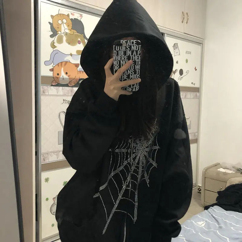 Женские худи в стиле Харадзюку Y2K Goth, уличная одежда в стиле хип-хоп, Осень-зима 2021, повседневная куртка с принтом, пальто, верхняя одежда, тол...
Женские худи в стиле Харадзюку Y2K Goth, уличная одежда в стиле хип-хоп, Осень-зима 2021, повседневная куртка с принтом, пальто, верхняя одежда, тол...
